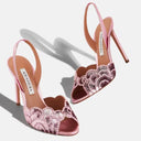 AQUA STRAP HEELS PINK