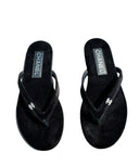 BLACK FLIP FLOPS