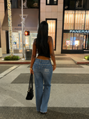 MIUE GLITTER JEANS