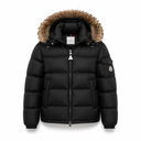 FUR TRIM MATT JACKET