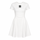 C SHORT WHITE DRESS