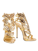 GOLD ANGEL HEELS