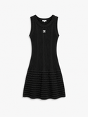 C A-LINE BLACK DRESS