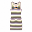 C STRIPES DRESS