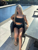 CHRISTY SET SHORT BLACK