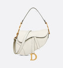 WHITE SADDLE BAG