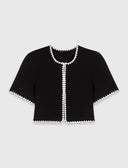 MAJE DRESS SET BLACK LINES