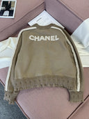 BACK PRINT LETTERS SWEATER