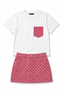 SKIRT SET PINK