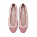 TWO TONED PINK BALLERINA FLATS