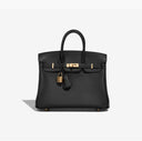 TOP HANDLE BAG 25 BLACK - PREMIUM QUALITY