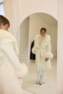 LUNEA LUXE LONG COAT WHITE