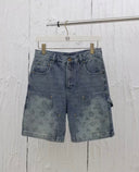 denim shorts long
