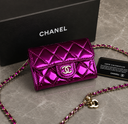 NELLY MINI BAG METALLIC PINK
