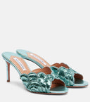 AQUA HEELS BLUE GREEN