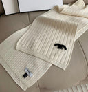 SCARF BLACK AND WHITE