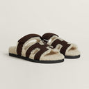 CHYPRE SANDALS TEDDY CHOCOLATE