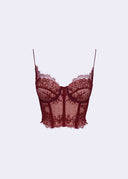 RED CORSET TOP