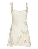 GOLD BUTTERFLY DRESS