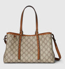 EMBLEM BROWN TOTE