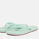RED BOTTOM FLIP FLOPS MINT