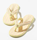 YELLOW STRIPES SANDALS