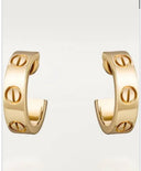 Small earrings gold