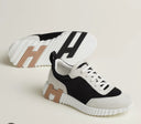 Bounce black, white & nude sneakers