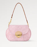 LIGHT PINK DENIM BAG
