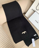 SCARF BLACK AND WHITE