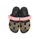 CHYPRE SANDALS GREY PINK
