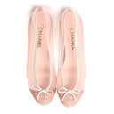 PINK MESH BALLERINA FLATS