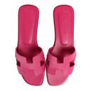 IT GIRL HOT PINK SANDALS