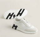 Bounce white leather sneakers