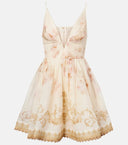 ZIMMER HYPNOTIC TRIMMED DRESS