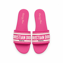 CHRISTY NEON PINK SANDALS