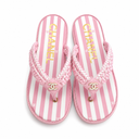 PINK STRIPES SANDALS