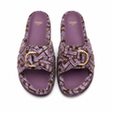 PURPLE SANDALS