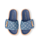 PILLOW MULES DENIM
