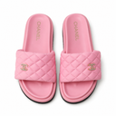 pink sandals