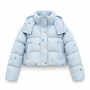 MONOGRAM DENIM COAT