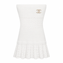 C WHITE FAYE DRESS