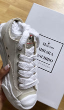 White chunky sneakers