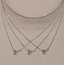 Necklace with diamond