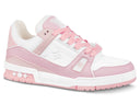 pink white sneakers